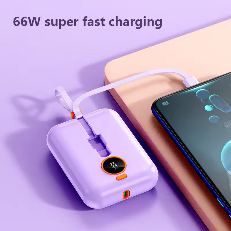 🔋 POWER BANK 66W – Charge Ultra Rapide ⚡