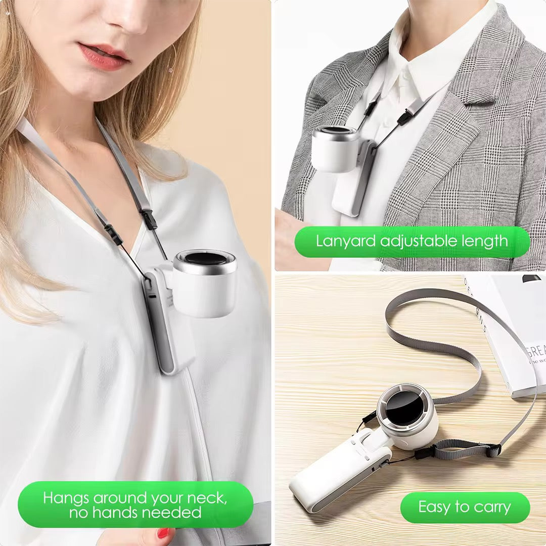 💨 Le Mini Ventilateur Intelligent Qui Vous Accompagne Partout