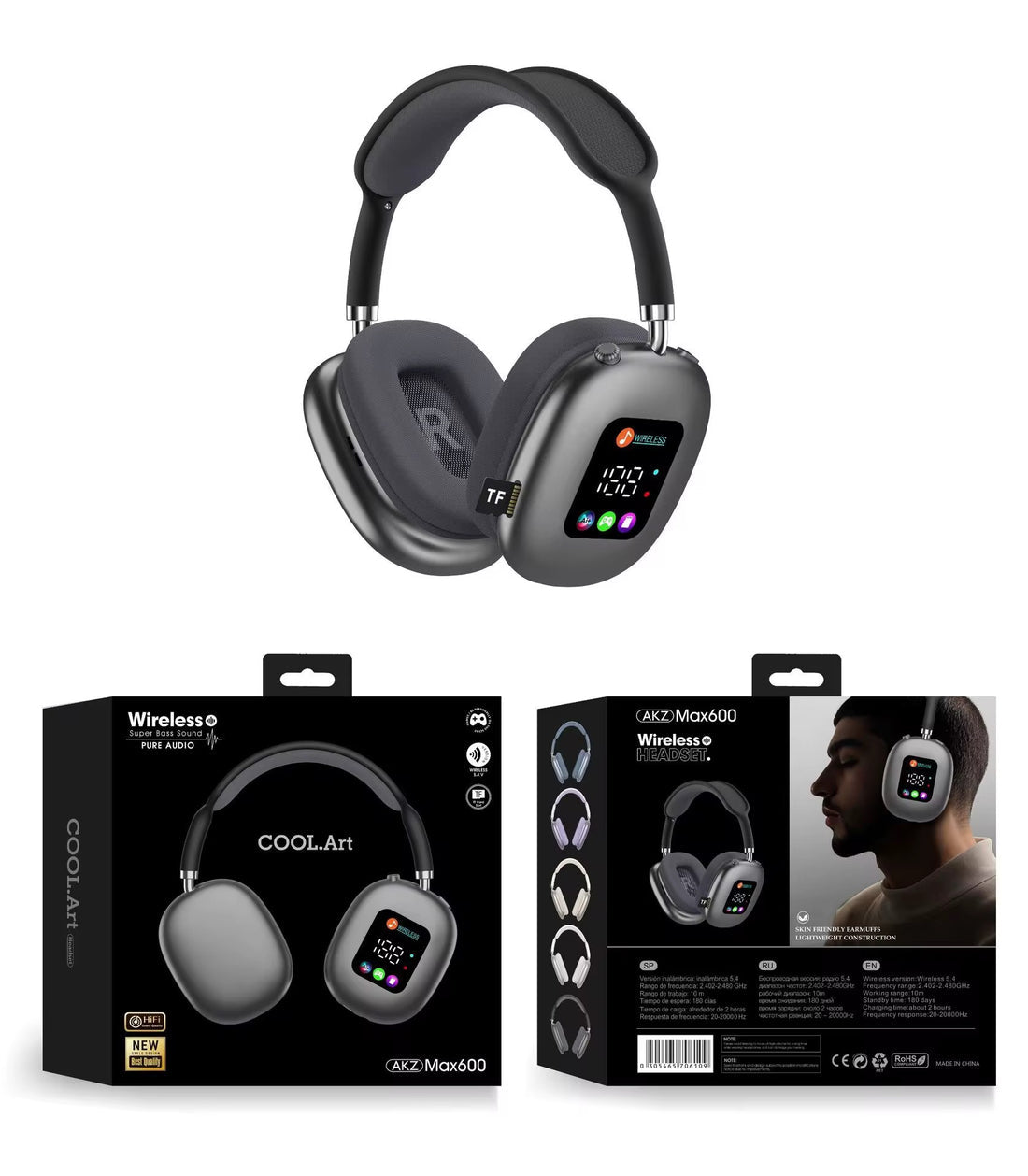 🎧 Casque Bluetooth MAX600