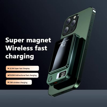 ⚡ Power Bank Magnétique 2-en-1 : Ultra-Rapide & Compact ⚡