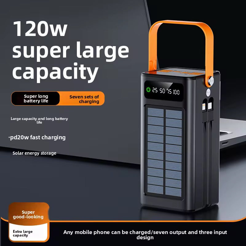 🔋⚡ POWER BANK SOLAIRE 120W