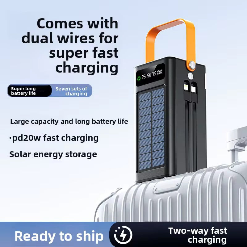 🔋⚡ POWER BANK SOLAIRE 120W