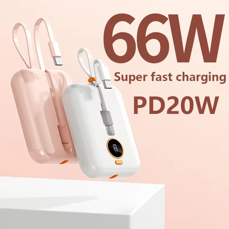 🔋 POWER BANK 66W – Charge Ultra Rapide ⚡