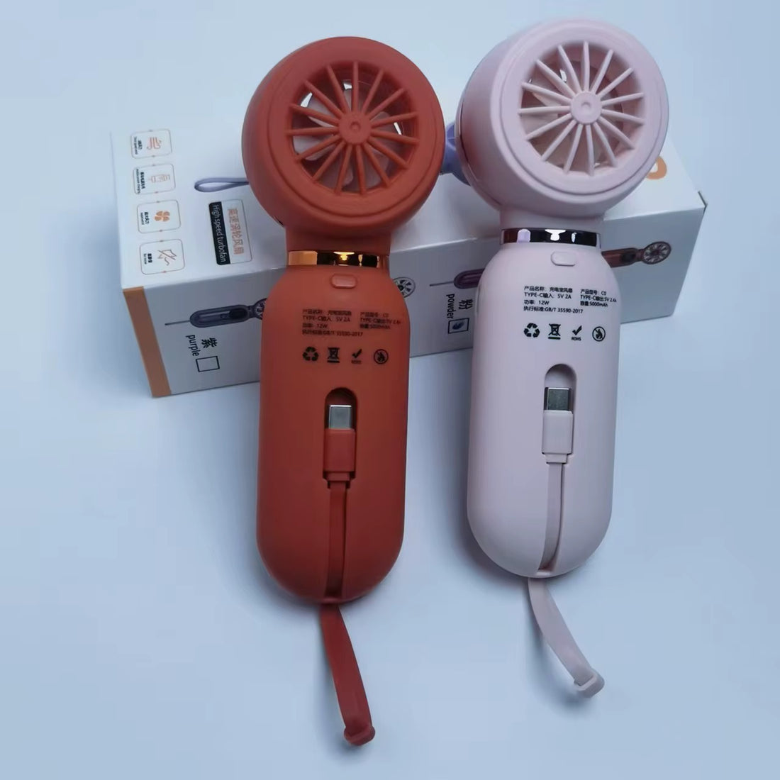 🌬️ MINI VENTILATEUR PORTABLE INTELLIGENT 💨