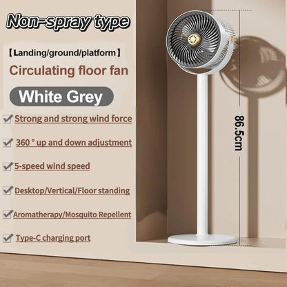 VENTILATEUR SUR PIED MODERNE – PUISSANCE & CONFORT