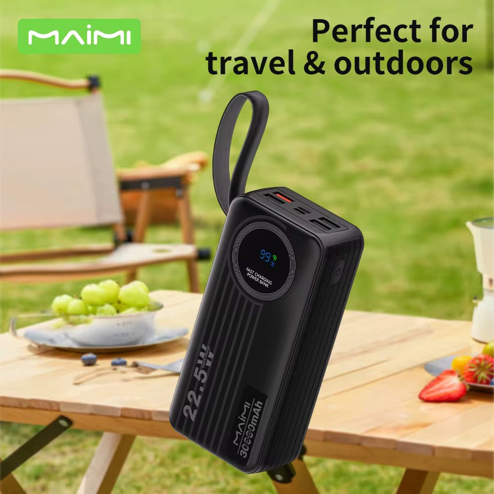 🔋 Power Bank 30000mAh – Puissance