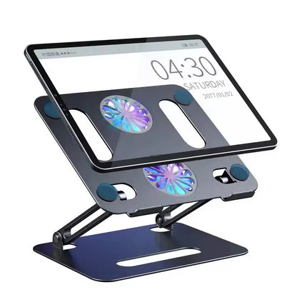 Support PC Portable avec Double Ventilateurs