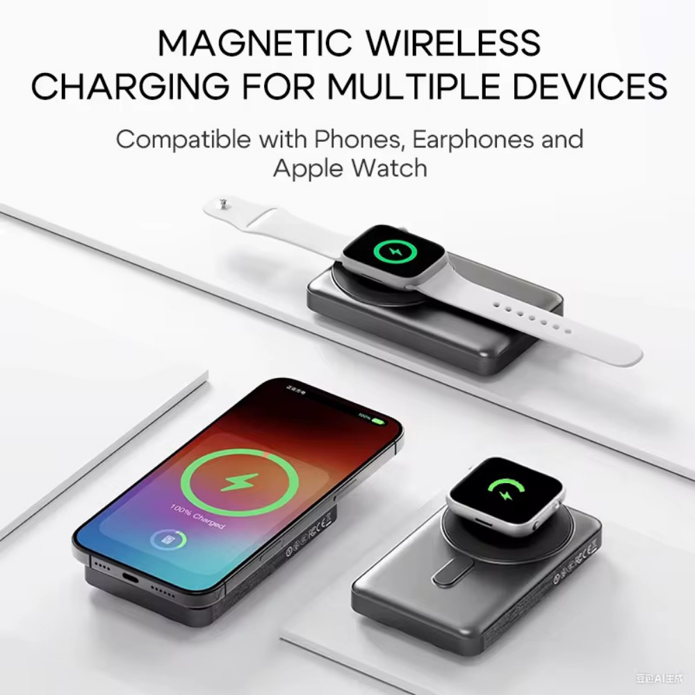 🔋 POWER BANK MAGNÉTIQUE 10 000 mAh