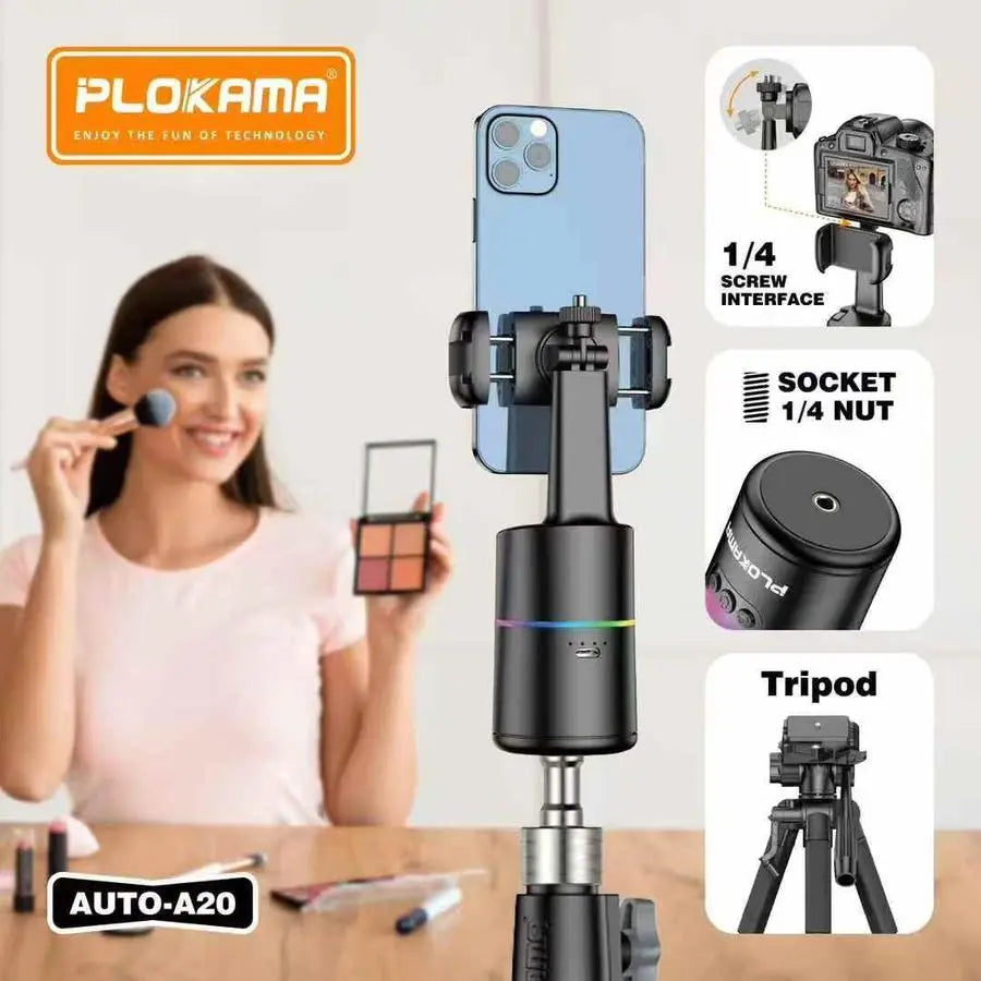 Support téléphone intelligent — Suivi automatique
