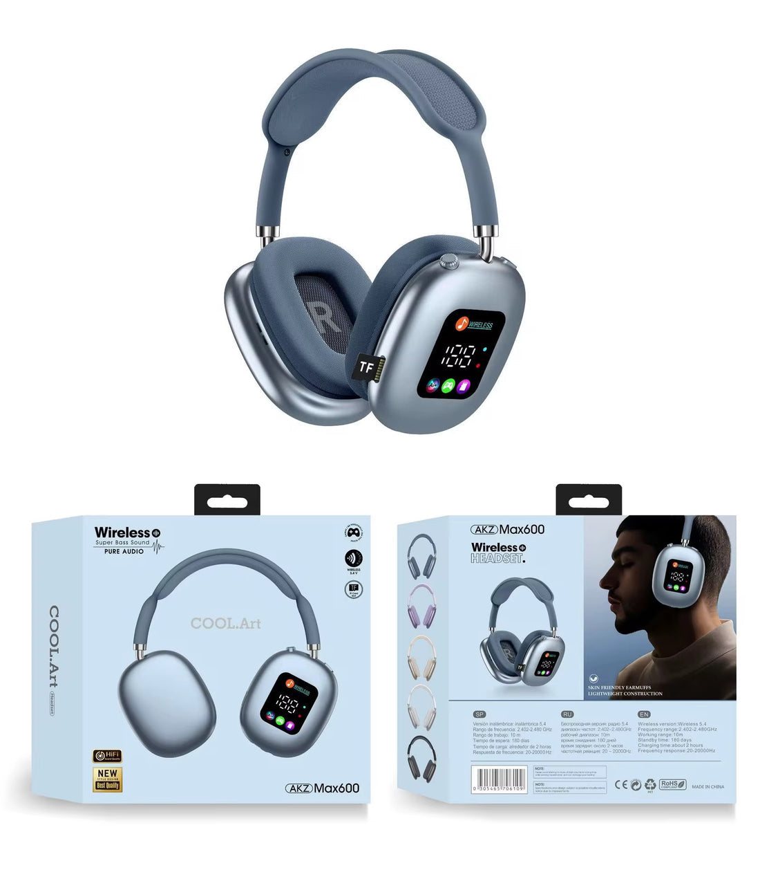 🎧 Casque Bluetooth MAX600