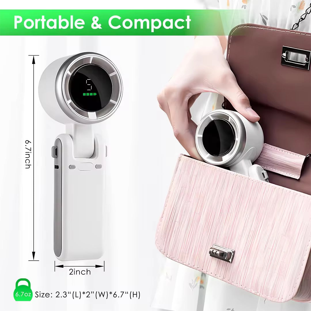 💨 Le Mini Ventilateur Intelligent Qui Vous Accompagne Partout