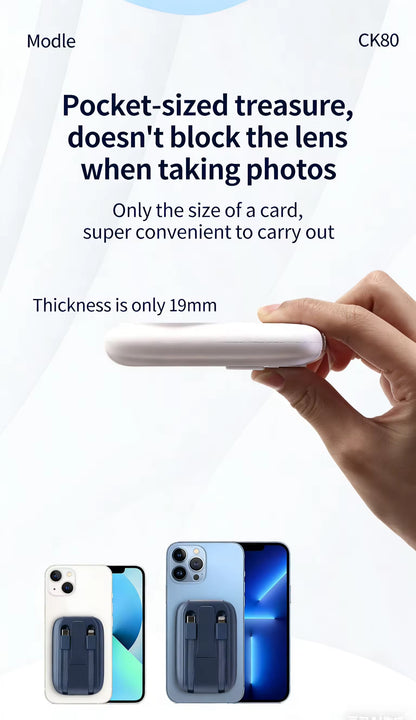 POWER BANK SA-30 – MAGNÉTIQUE SANS FIL