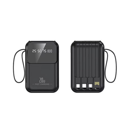 Power Bank Filaire avec Torche LED