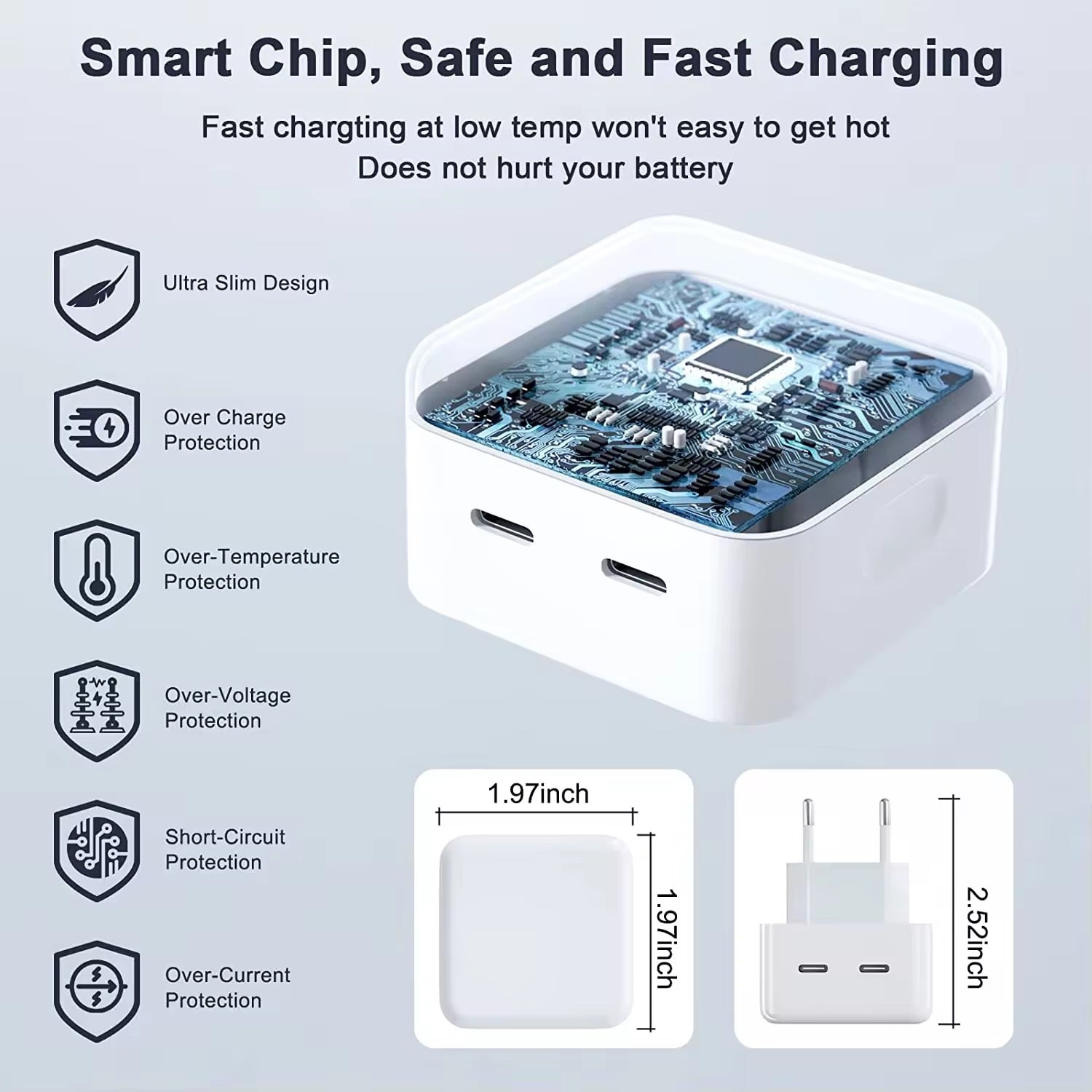 Chargeur iPhone 50w